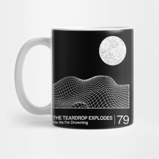 The Teardrop Explodes / Minimalist Graphic Artwork Design Mug